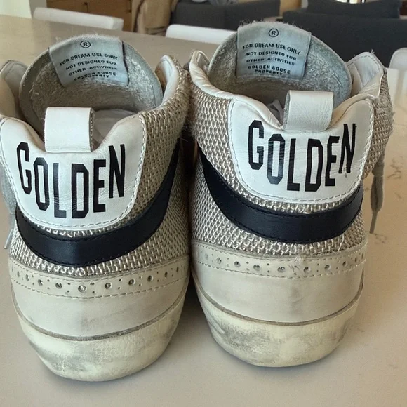 Golden Goose Mid Star Sneakers Womens Size 10/40 - Picture 5 of 17
